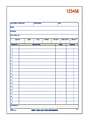 Adams® Carbonless 2-Part Sales Book, 5 9/16" x 8 7/16", Pack Of 50 Sets 1 thumbnail image