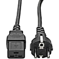 Tripp Lite 8ft 2-Prong Computer Power Cord European Cable C19 to SCHUKO CEE 7/7 Plug 16A 8' - Cord, 10A (IEC-320-C19 to SCHUKO CEE 7/7) 8-ft." 1 thumbnail image