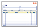 Adams® Carbonless Invoice Books, 2-Part, 8 7/16" x 5 9/16", Pack Of 50