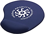 Custom Solid Jersey Gel Mouse Pad/Wrist Rest, 7-1/2" x 9"