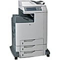 HP Color LaserJet CM4730f MFP - multifunction ( fax / copier / printer / scanner ) ( color ) 1 thumbnail image