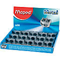 Maped Classic 2 Hole Metal Pencil Sharpener, Display Of 20 1 thumbnail image