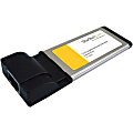 StarTech.com ExpressCard Gigabit Ethernet Network Adapter Card - Add Gigabit network connectivity to any ExpressCard compatible notebook or desktop computer - ExpressCard Ethernet - Gigabit Ethernet Adapter - Gigabit Network Card - ExpressCard LAN Card