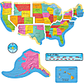 Trend US Map Bulletin Board Set - Learning Theme/Subject - Multicolor - 9 / Set 1 thumbnail image