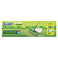 Swiffer® Sweep And Trap Starter Kit, Green/Silver 1 thumbnail image
