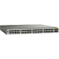 Cisco Nexus 3048 Layer 3 Switch - 48 Ports - Manageable - Gigabit Ethernet, Fast Ethernet - 10/100/1000Base-T - 3 Layer Supported - 1U High - Rack-mountable