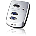 Aten VS82 2-port VGA Video Splitter - 1 x Computer, 2 x Monitor - 1600 x 1200 @ 60Hz - XGA, SVGA, UXGA 1 thumbnail image