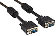 VogDuo® VGA Monitor Cable, 6',  Black 1 thumbnail image
