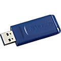 Verbatim® USB 2.0 Flash Drive, 64GB, Blue