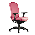 Neutral Posture® Cozi™ Mid-Back Chair, 39"H x 26"W x 26"D, Burgundy