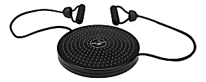 Mind Reader Twisting Balance Disc, Black 1 thumbnail image