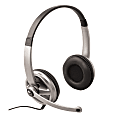 Logitech® Premium Stereo On-Ear Headset, Black 1 thumbnail image