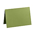 LUX Folded Cards, A6, 4 5/8" x 6 1/4", Avocado Green, Pack Of 500