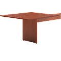 basyx by HON® BL Series Rectangle-Shaped Table End For Conference Table, Medium Cherry