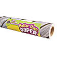 Teacher Created Resources® Better Than Paper® Bulletin Board Paper Rolls, 4' x 12', Herringbone White Wood, Pack Of 4 Rolls 1 thumbnail image