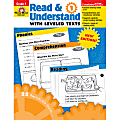 Evan-Moor® Read And Understand With Leveled Texts, Grade 1