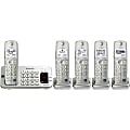 Panasonic KX-TGE275S Link2Cell Bluetooth Cellular Convergence Solution with 5 Handsets