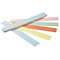 Pacon® Kaleidoscope Tag Sentence Strips, 3" x 24", 1 1/2" Ruled, Assorted Soft Colors, Pack Of 100 1 thumbnail image