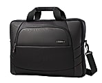 Samsonite® Xenon 2 Slim Briefcase Laptop Bag For Laptops Up To 17.3", Black 1 thumbnail image