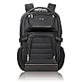 Solo New York Arc Backpack with 17.3" Laptop Pocket, Black/Tan