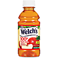 Welch's Apple Juice 10Oz 24 Per Carton - Ready-to-Drink - Apple Flavor - 10 fl oz (296 mL) - Bottle - 24 / Carton
