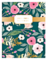 Office Depot® Brand Monthly Academic Planner, 8-1/4" x 10-3/4", Floral, July 2020 To June 2021, ODUS1933-028