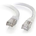 C2G 5ft Cat6 Snagless Shielded (STP)Ethernet Network Patch Cable - White - Patch cable - RJ-45 (M) to R - 00918 1 thumbnail image