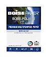 Boise® POLARIS® Premium Multi-Use Printer & Copy Paper, 1 Ream, White, Letter (8.5" x 11"), 500 Sheets Per Ream, 24 Lb, 97 Brightness, FSC® Certified 1 thumbnail image