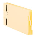 Pendaflex® End-Tab Folder Dividers With Fasteners, 8 1/2" x 11", Letter Size, Manila, Pack Of 50 Dividers 1 thumbnail image