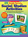 Scholastic 25 Totally Terrific Social Studies Activities