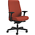 HON® Endorse Upholstered Mid-Back Work Chair, 5-Star Base, Poppy