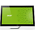 Acer T272HL 27" (27" Class) LCD Touchscreen Monitor - 16:9 - 5 ms - 1920 x 1080 - Full HD - Adjustable Display Angle - 16.7 Million Colors - 300 Nit - LED Backlight - Speakers - HDMI - USB - VGA 1 thumbnail image