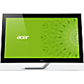 Acer T272HL 27" LCD Touchscreen Monitor - 16:9 - 5 ms - 27" Class - 1920 x 1080 - Full HD - Adjustable Display Angle - 16.7 Million Colors - 300 Nit - LED Backlight - Speakers - HDMI - USB - VGA