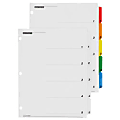 Cardinal® OneStep® Index System, 1-8 Tab, Multicolor 1 thumbnail image