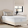 Martha Stewart SleepComplete 12 Inch Medium Dual-Action Cooling Gel and Green Tea Memory Foam Mattress with Soft Breathable Jacquard Quilted Top, Twin