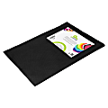 Smart-Fab Disposable Art and Decoration Fabric, 12" x 18", Black, Pack Of 45 Sheets 1 thumbnail image