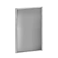 Azar Displays Large-Format Steel Vertical/Horizontal Snap Frame, 30" x 20", Silver 1 thumbnail image