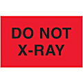 Tape Logic Preprinted Special Handling Labels, DL2361, "Do Not X Ray", 5" x 3", Fluorescent Red, Roll Of 500 1 thumbnail image