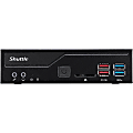 Shuttle XPC slim DH370 Barebone System Slim PC - Intel H370 Chipset - Socket H4 LGA-1151 - 1 x Processor Support - Black - 32 GB DDR4 SDRAM DDR4-2666/PC4-21300 Maximum RAM Support - Serial ATA/600