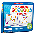 Scholastic Magnetic Pattern Blocks — Alphabet