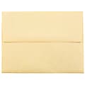 JAM Paper® Booklet Invitation Envelopes, A2, Gummed Seal, 30% Recycled, Antique Gold, Pack Of 25 1 thumbnail image