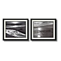 Amanti Art Beach, 1966 Framed Art Prints By Ansel Adams, 22"H x 26"W, Black, Set Of 2 1 thumbnail image