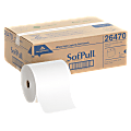 SofPull® by GP PRO Mechanical Hardwound 1-Ply Paper Towels, Pack Of 6 Rolls