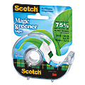 Scotch® Magic™ 812 Greener Tape In Dispenser, 3/4" x 16-5/16 Yd, Clear