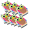 Ashley Productions Magnetic Whiteboard Eraser, Burlap Scribble Owl, Pack Of 6 1 thumbnail image
