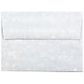JAM Paper® Parchment Booklet Invitation Envelopes, A6, Gummed Seal, 30% Recycled, Blue, Pack Of 25 1 thumbnail image