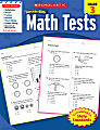 Scholastic Success With: Math Tests Workbook, Grade 3 1 thumbnail image