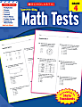 Scholastic Success With: Math Tests Workbook, Grade 4