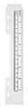 TUL® Discbound Plastic Ruler, 7", Clear