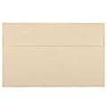 JAM Paper® Parchment Booklet Invitation Envelopes, A10, Gummed Seal, 30% Recycled, Brown, Pack Of 25 1 thumbnail image